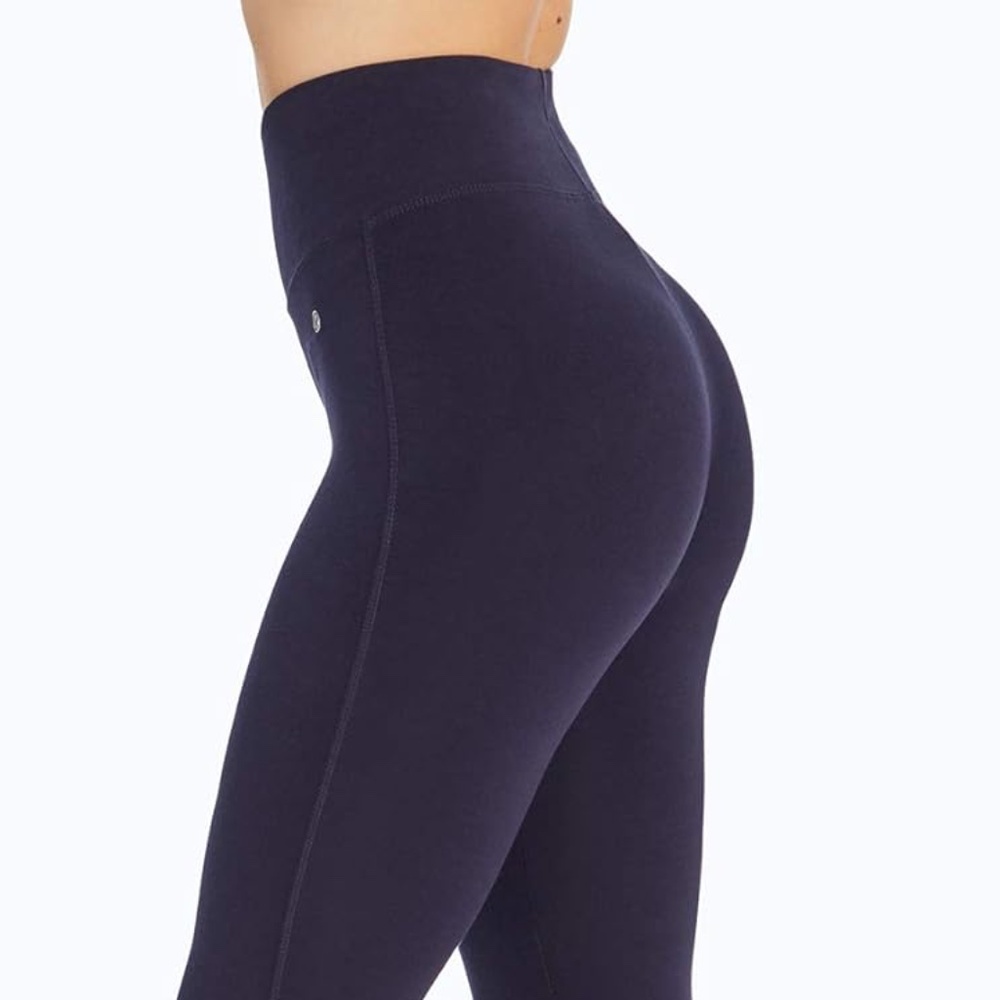 BALLY TOTAL FITNESS Midnight Blue 27" Leggings Tummy Control NWT! - Picture 2 of 11